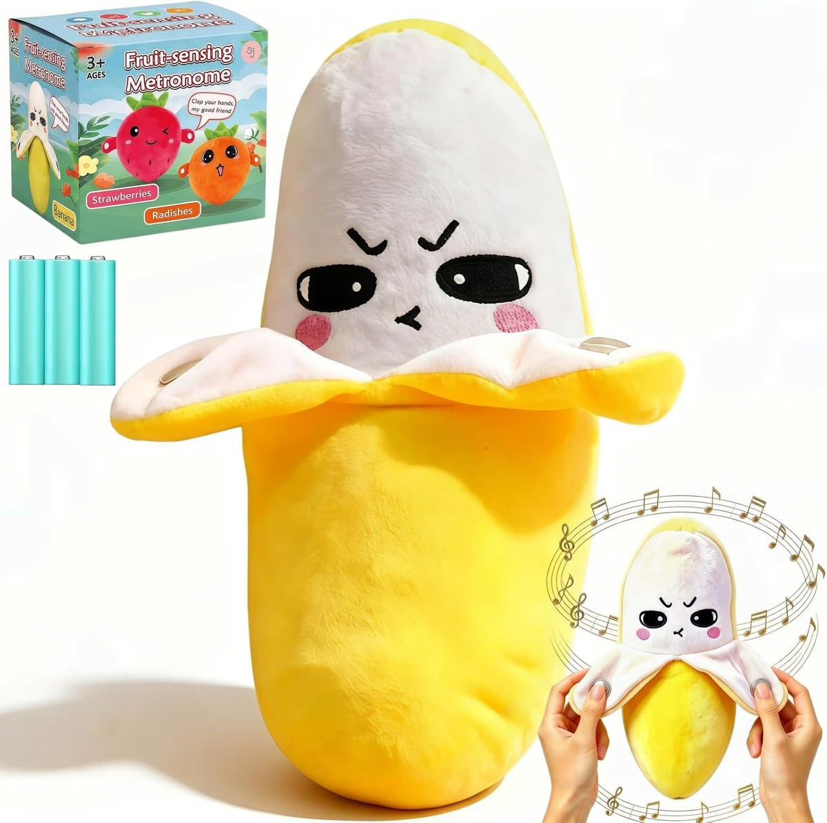 Interactive Sensory Musical Plush Toy | Touch Activated Sensors
