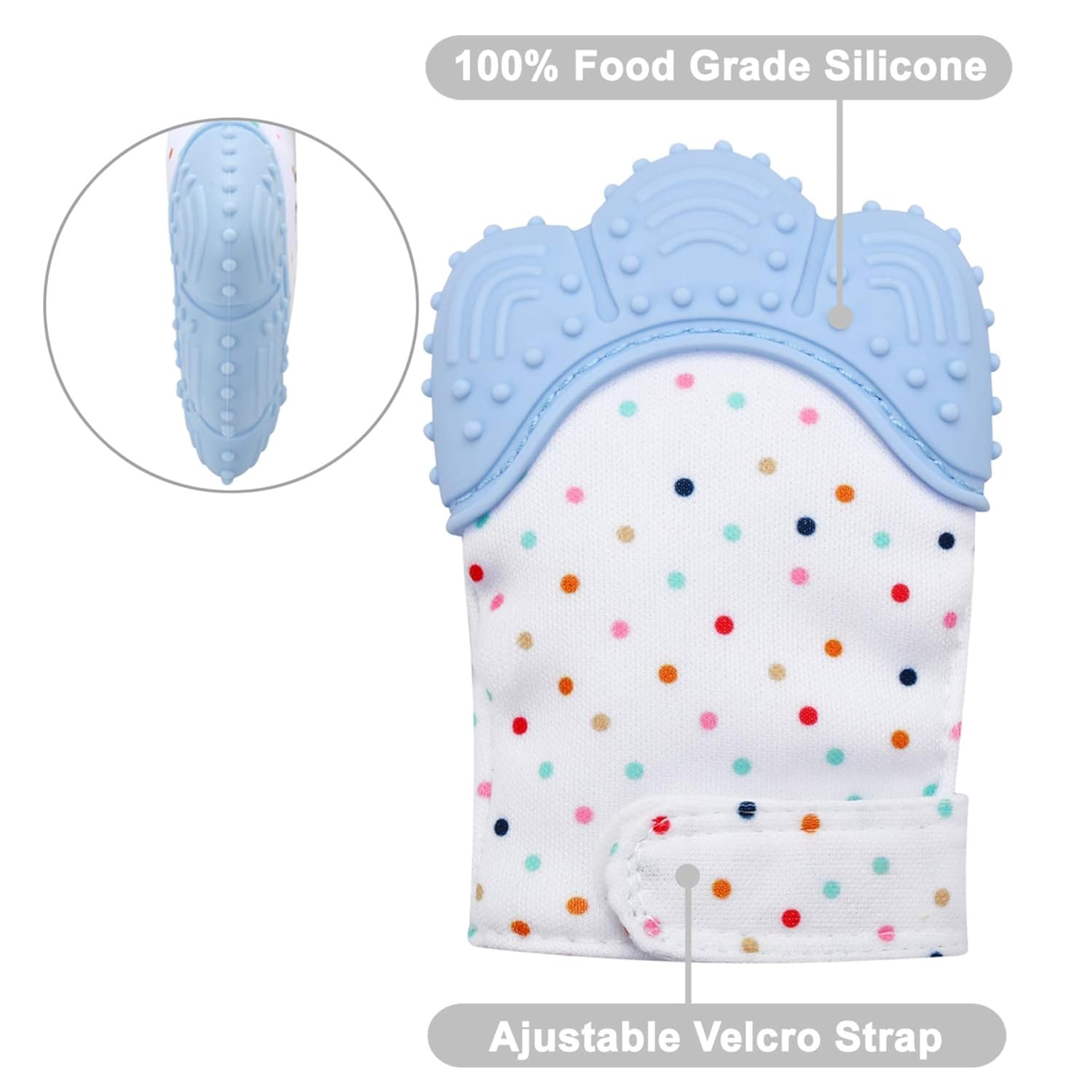 Baby Soft Teether Gloves - (Set of 2)