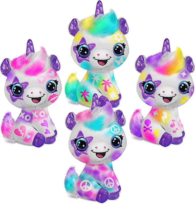 Airbrush Plush Unicorn toy