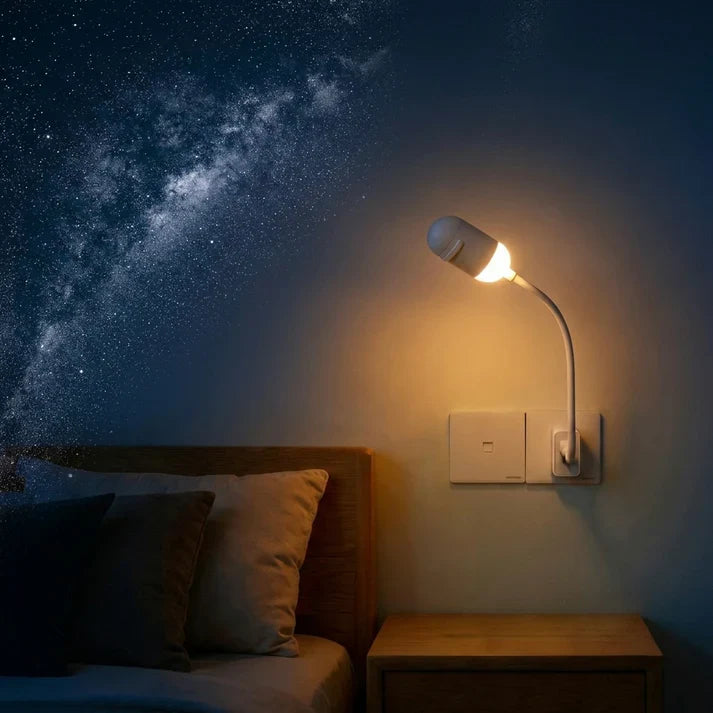 Mini Portable Galaxy Projector Night Light Lamp