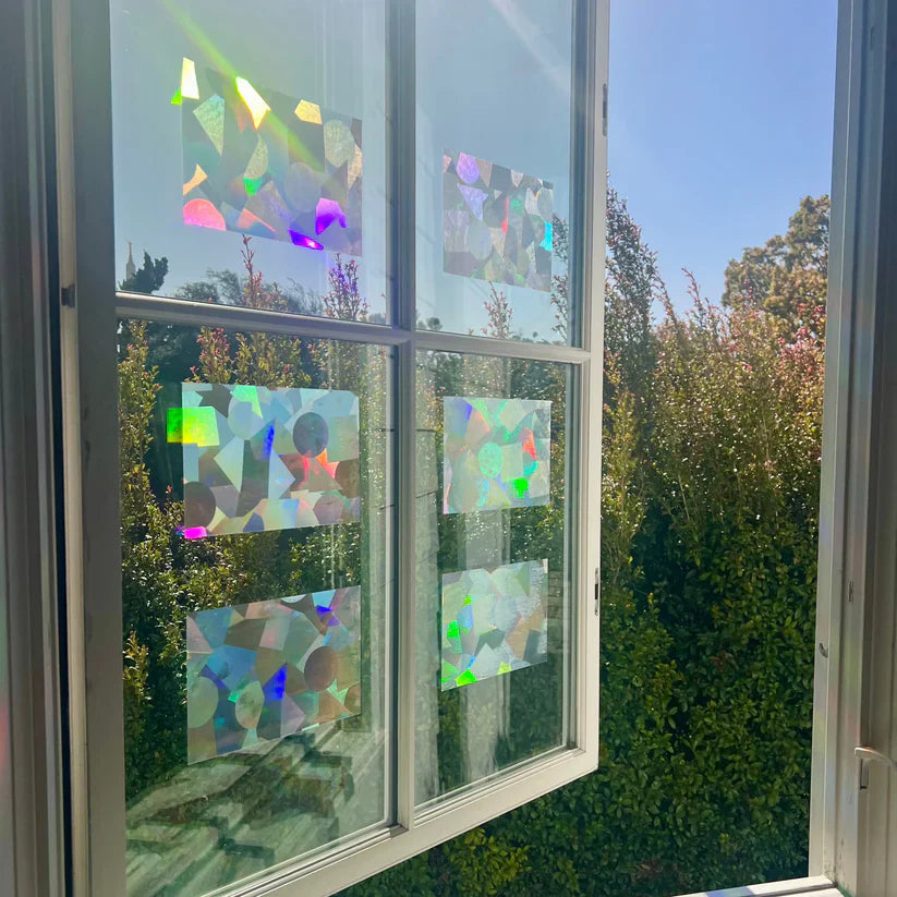 Clear Sunlight Catcher Stickers