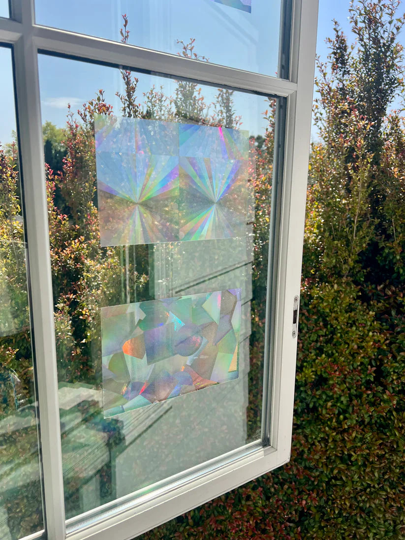 Clear Sunlight Catcher Stickers