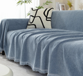 Chenille Blanket Herringbone Tassel Sofa Cover Sofa Throws