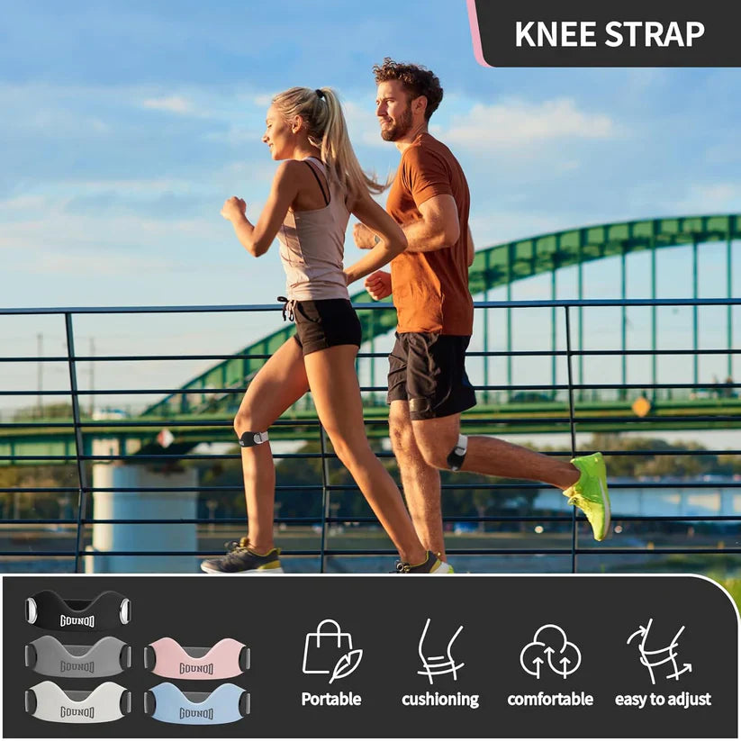 Patellar Support Strap For Knee Pain and Tendonitis (Pair Of 2)