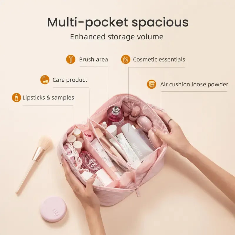Woman Travel Makeup Cosmetics Organizer Bag