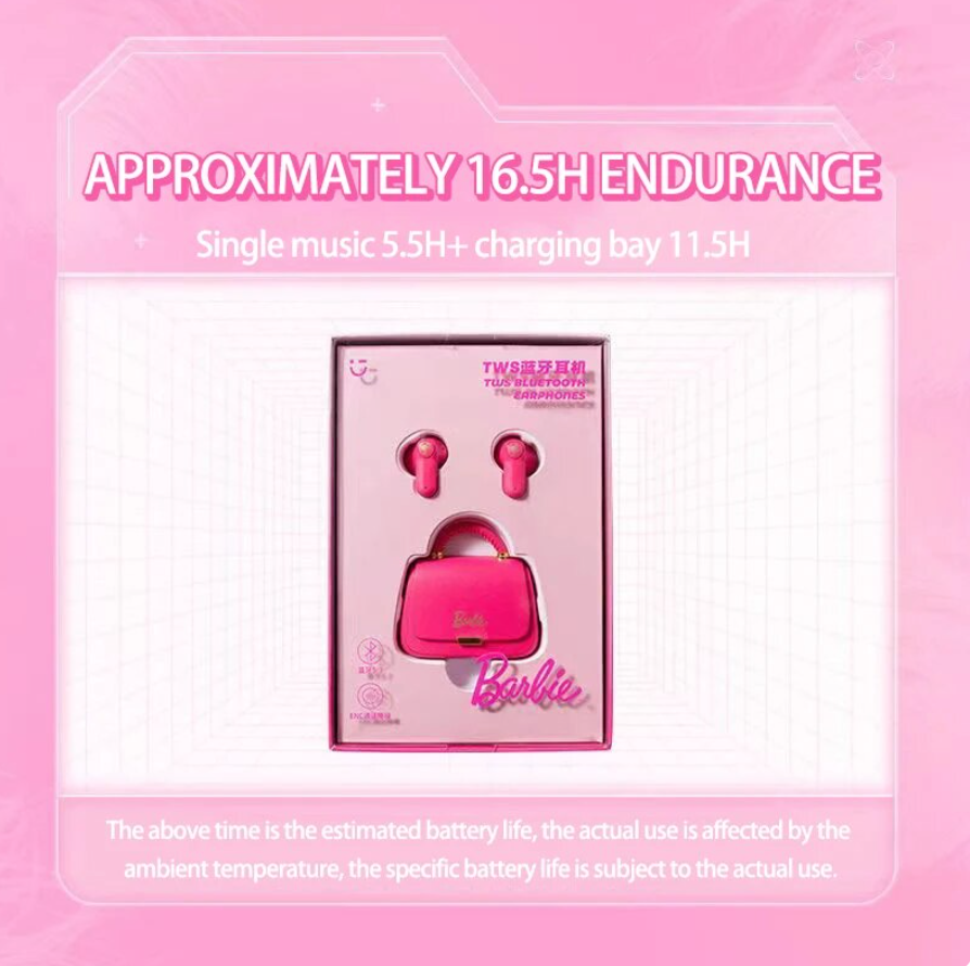 Barbie Series Bags TWS Bluetooth earbuds