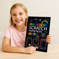 Magical Rainbow Scratch Paper Book