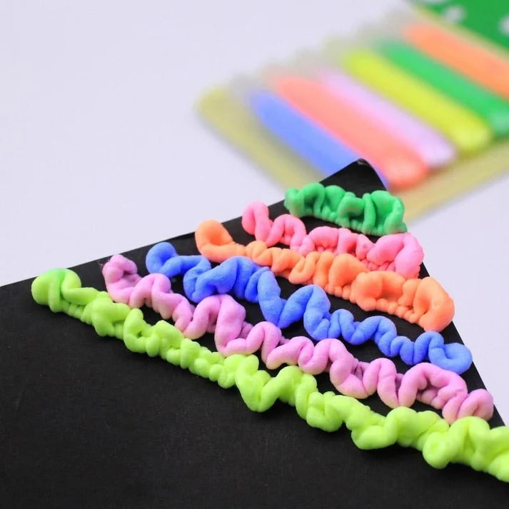 DIY 3D Puffy Popcorn Drawing Pens – Draw in 3D with a Single Stroke!🎄