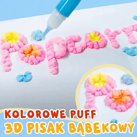 DIY 3D Puffy Popcorn Drawing Pens – Draw in 3D with a Single Stroke!🎄